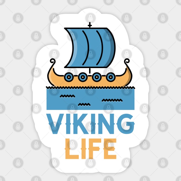 Viking Life Sticker by Poseidon´s Provisions